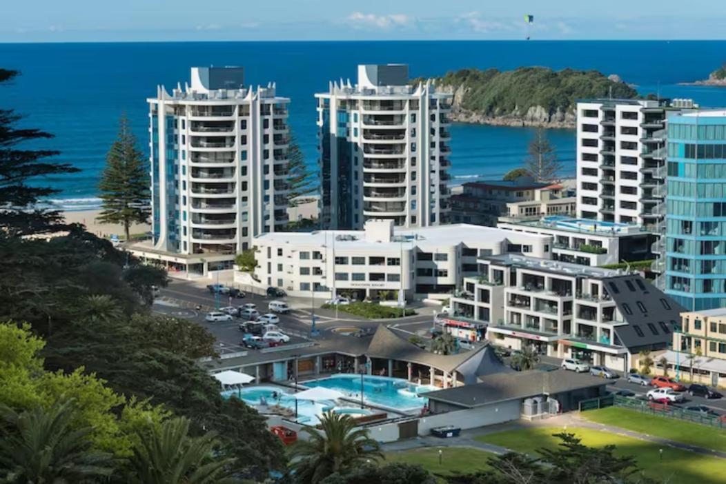 Oceanside Apartment With Iconic Views Mount Maunganui Esterno foto